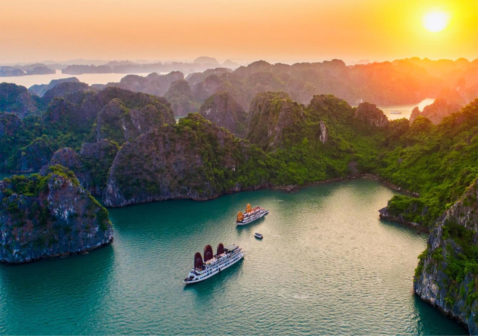 Отель Halong Arcadia Cruise Халонг Экстерьер фото